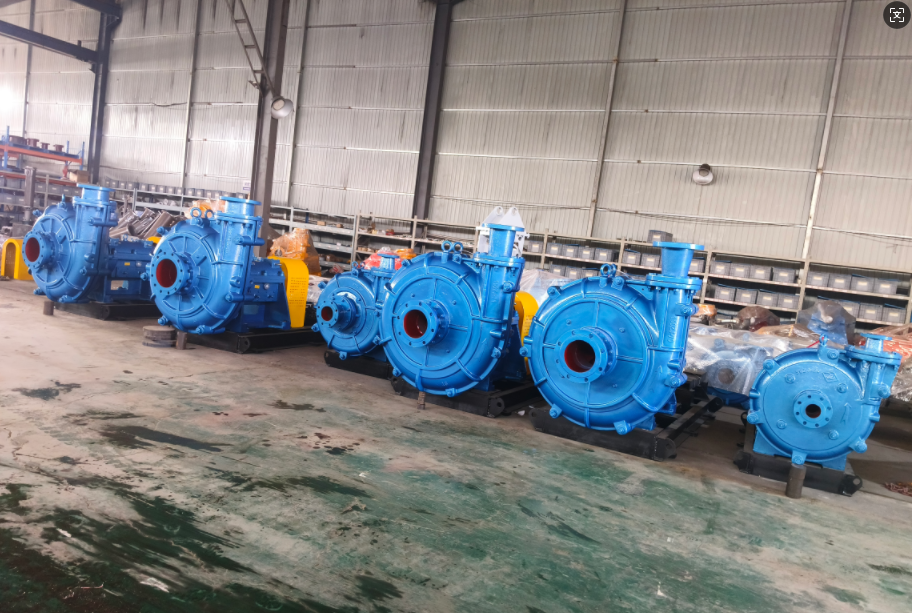 Our  ZJ series slurry pumps