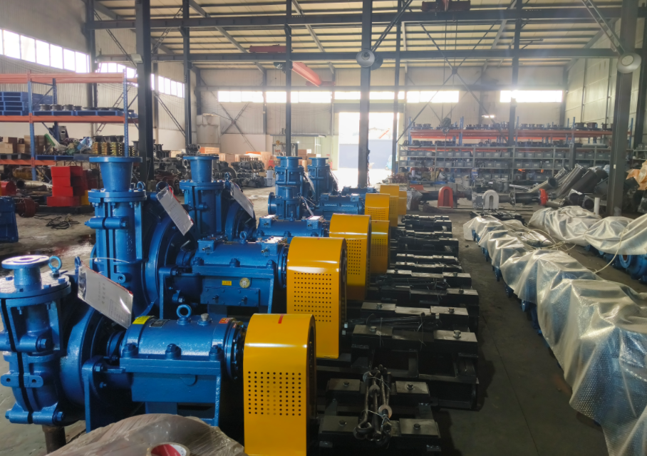 Our  ZJ series slurry pumps
