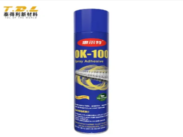 Aerosol embroidery spray adhesive applications
