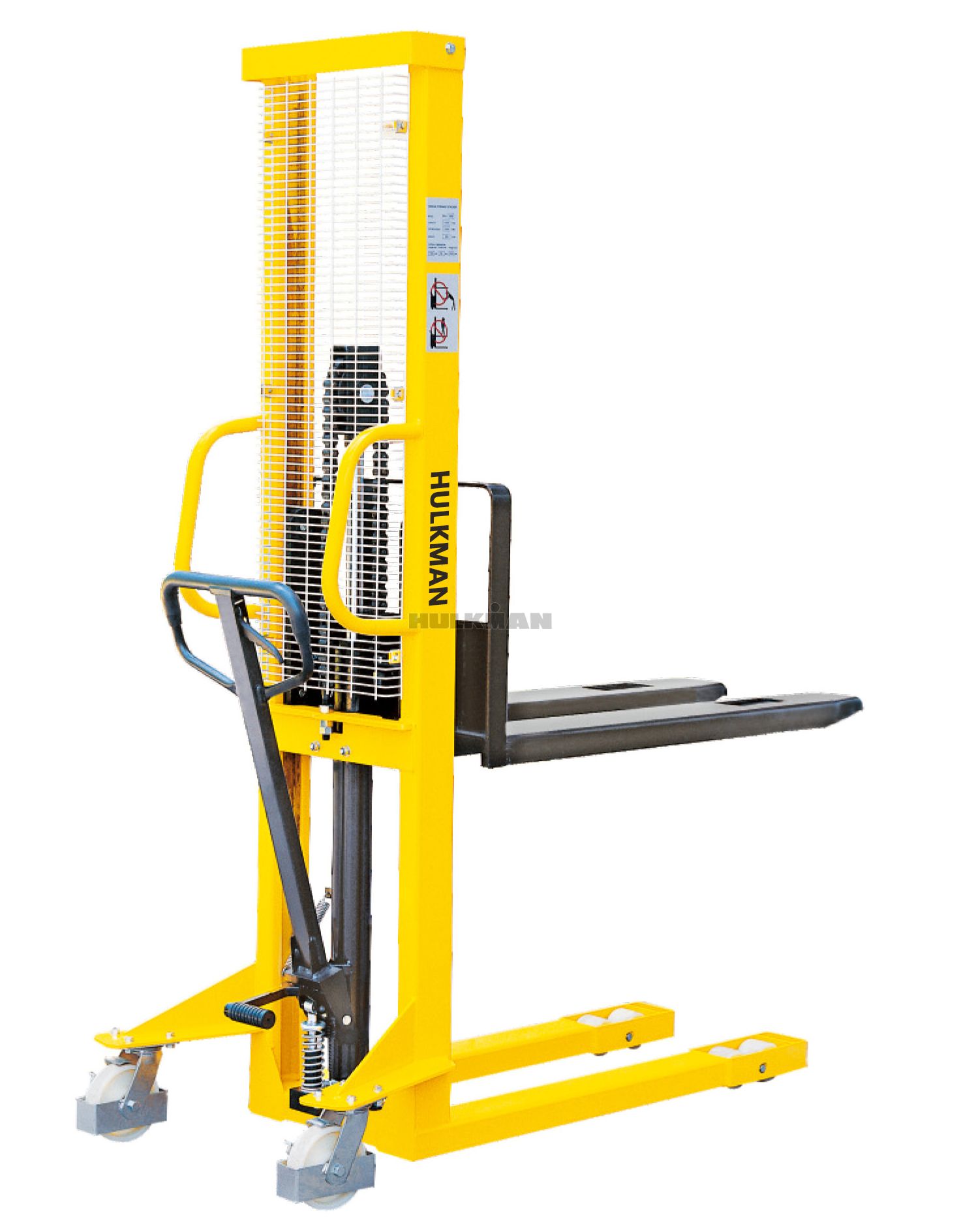 Manual Stacker with Fixed Forks for sale