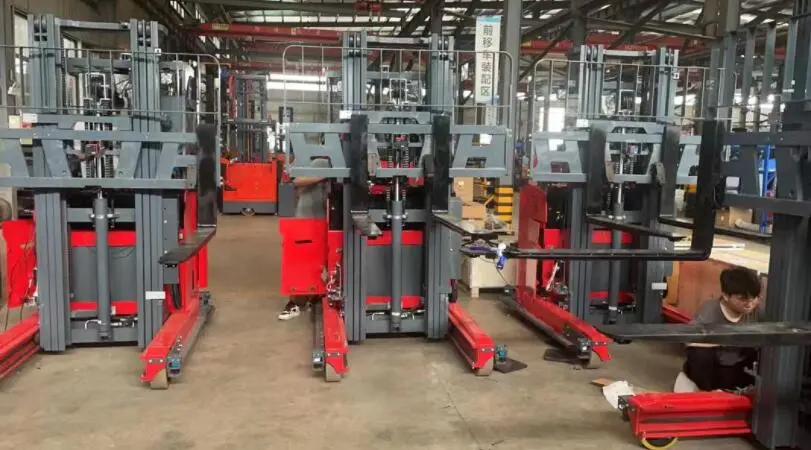 5Units HULKMAN AGV Reach Truck Order are in production for Mexico