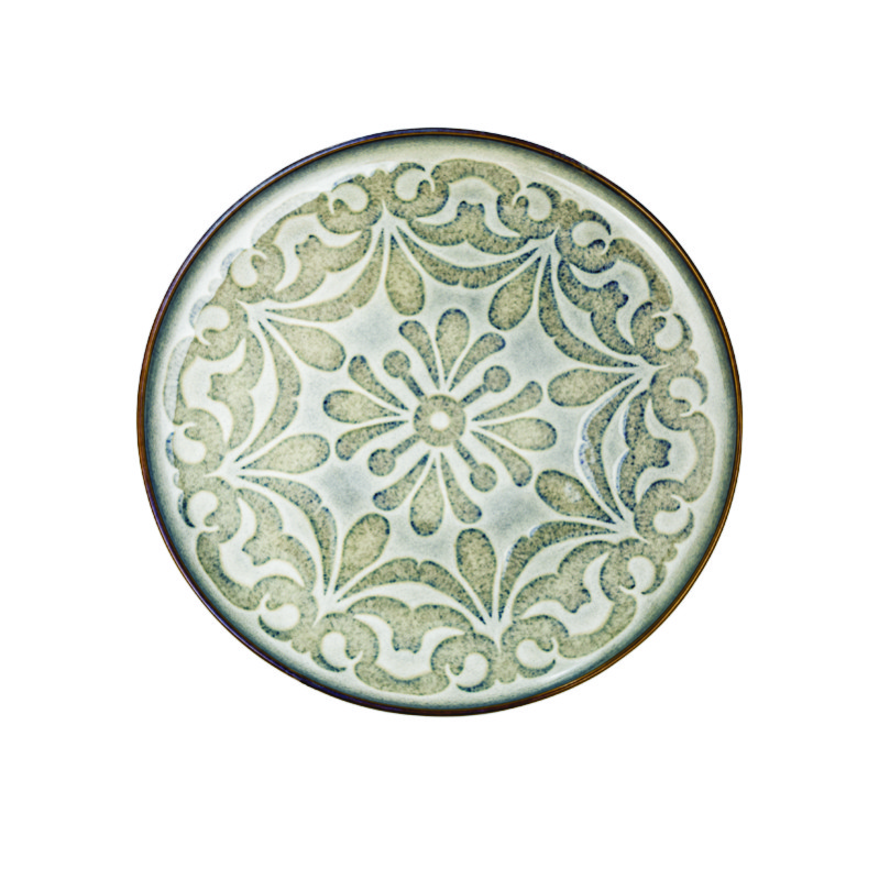 Large Round Serving Plate Ramadan φ330*H25