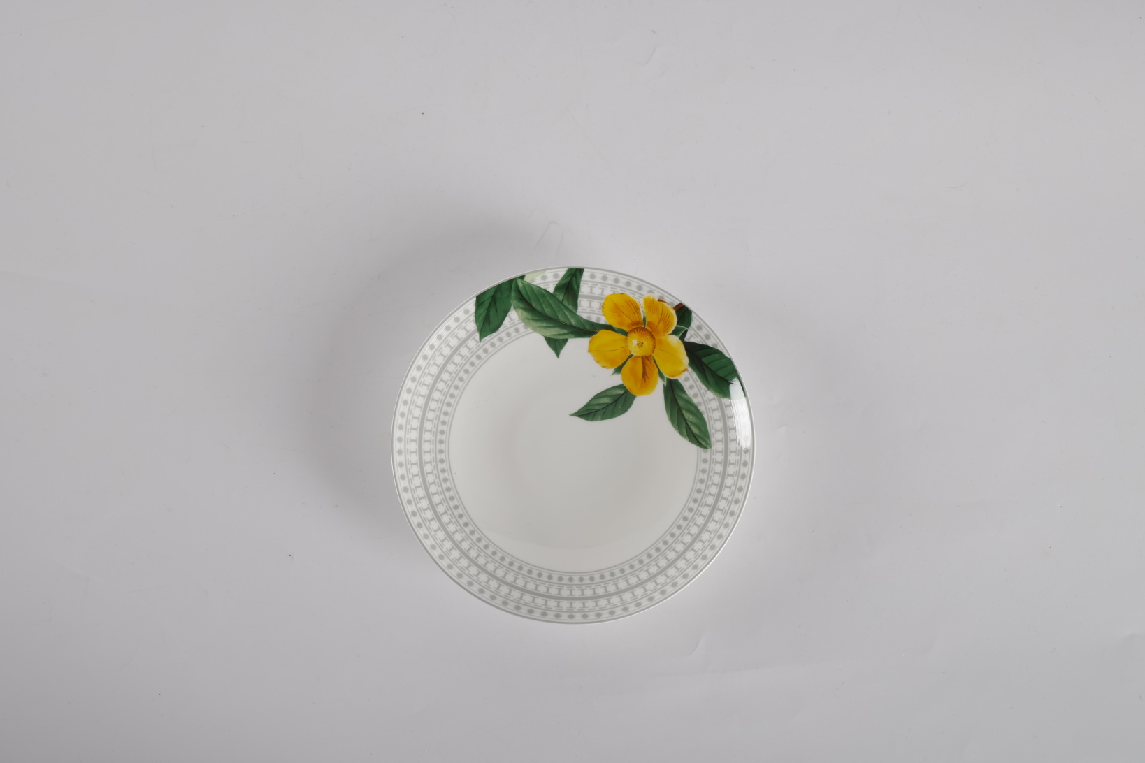 Floral Embossed Plate