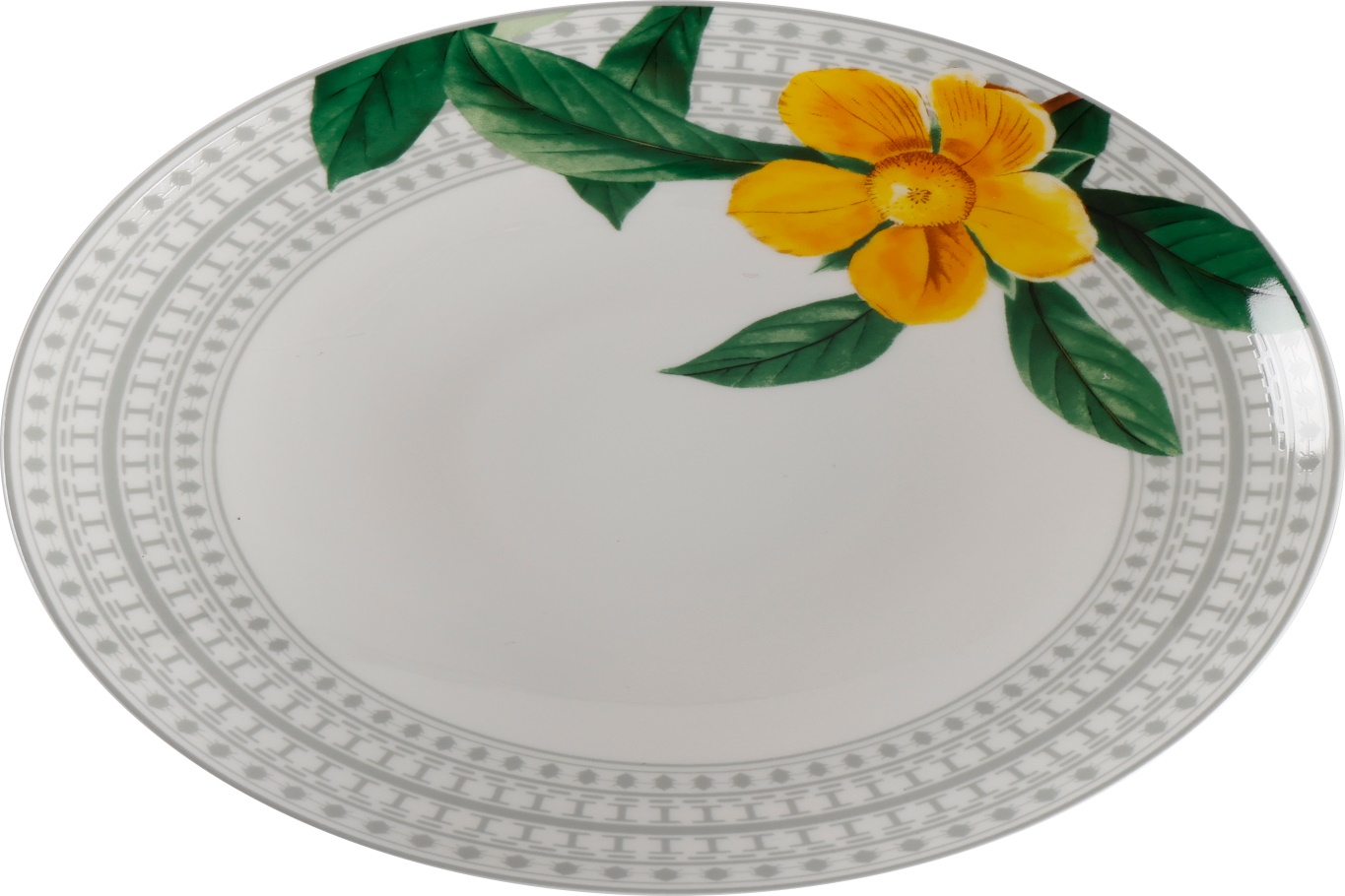 Floral Embossed Plate