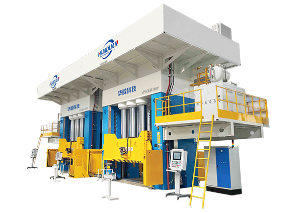 Hot pressing/HP-RTM compression molding press