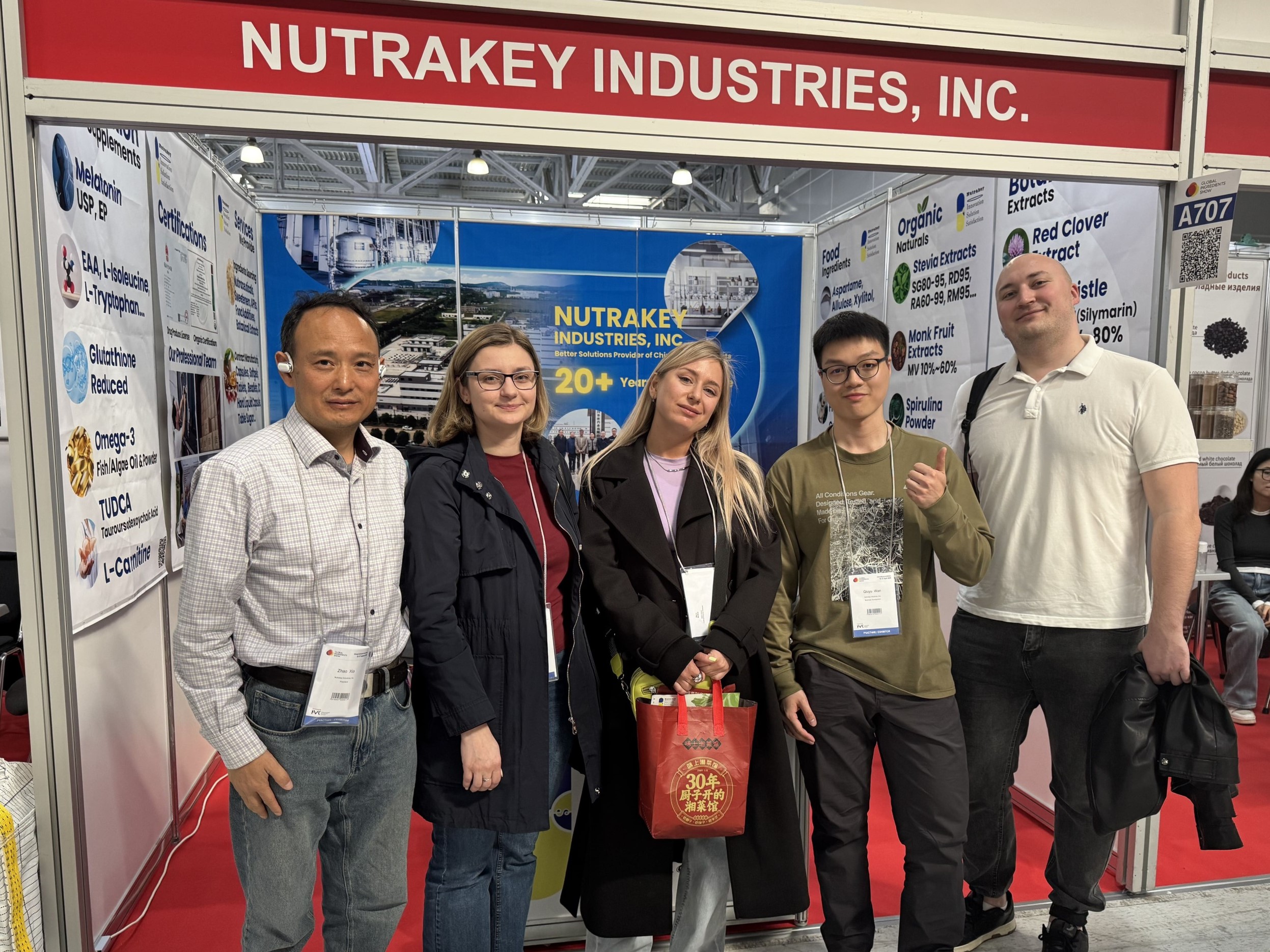 Nutrakey Shines at Ingredients Russia 2025 Nutrakey Shines at Ingredients Russia 2025