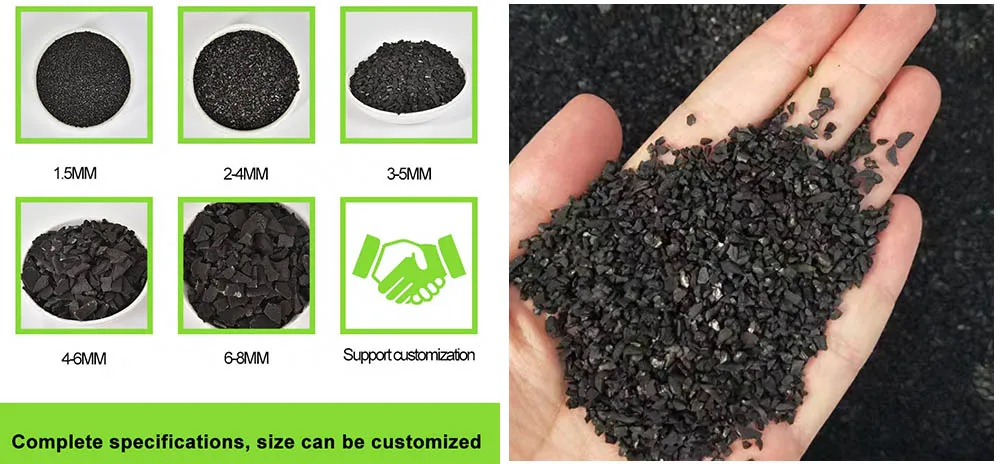 Coconut Shell Activated Carbon for Food Decolorization