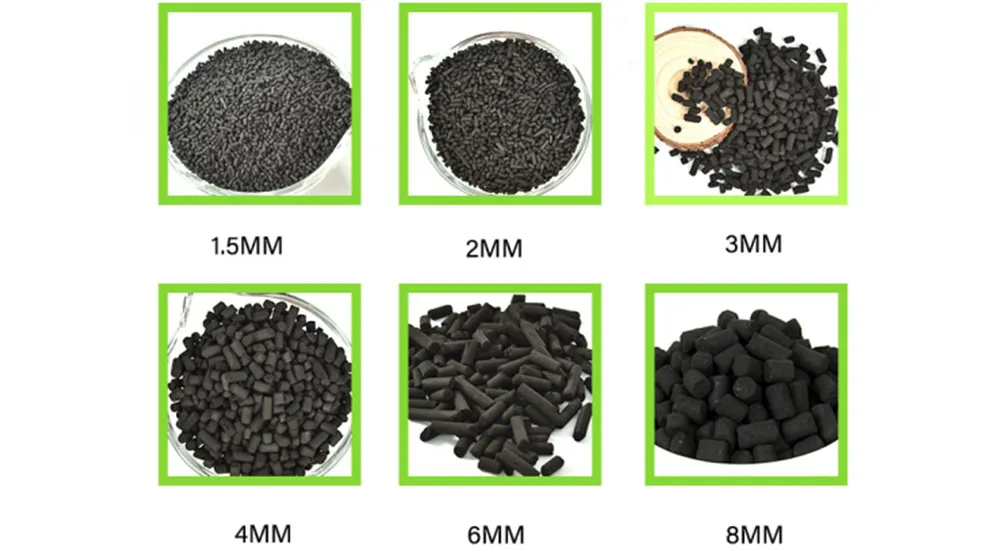 Column activated carbon solvent recovery