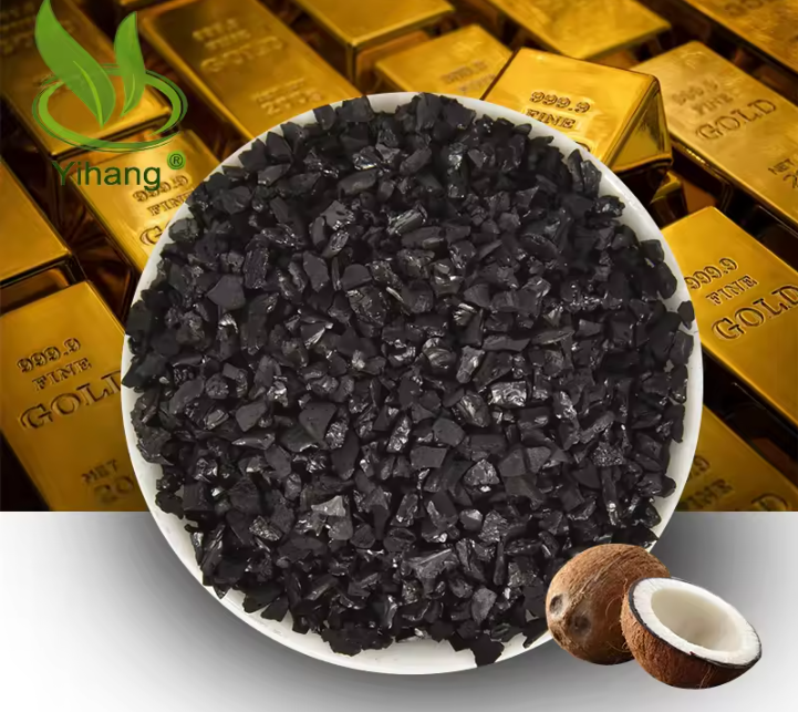 High efficiency coconut shell gold charcoal