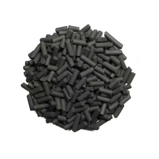 Column activated carbon solvent recovery