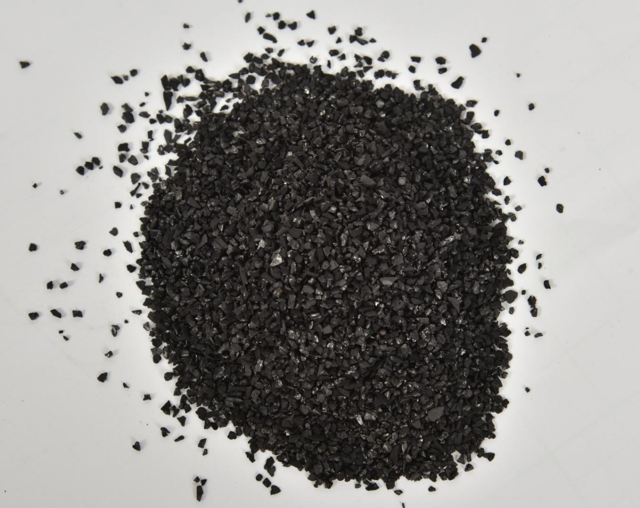 Activated carbon for slime treatment