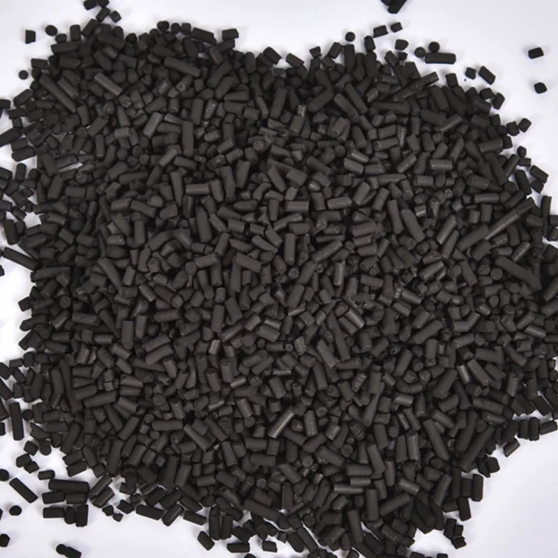 Pellets activated carbon Impregnation for H2S Capture