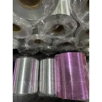 Colored chocolate wrapping aluminum foil packing
