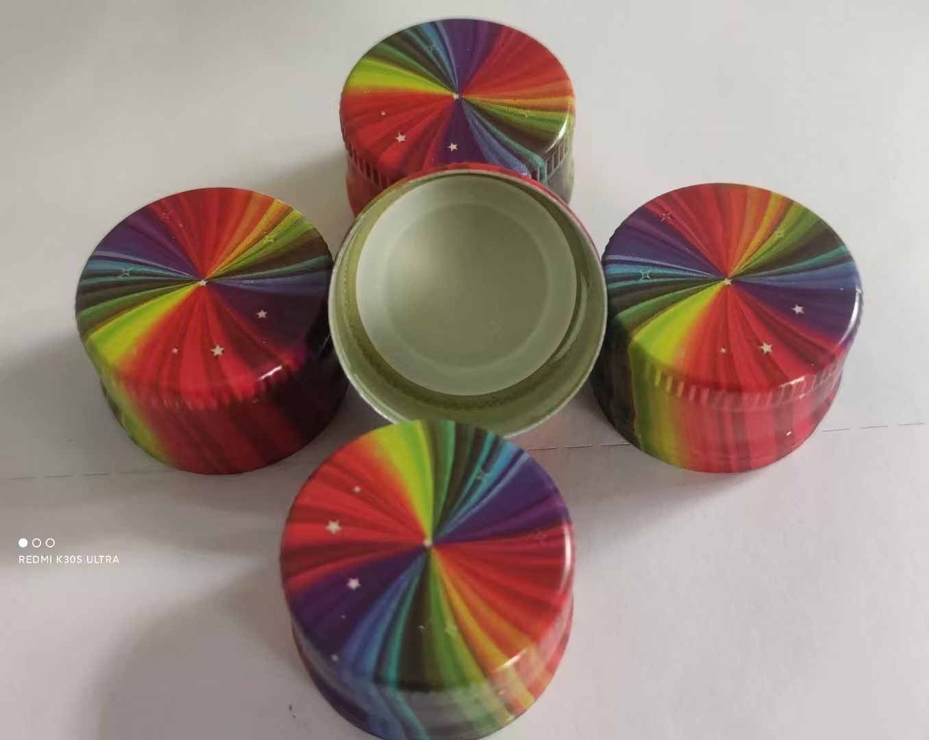 Twist off Aluminum Caps for beverage Cap