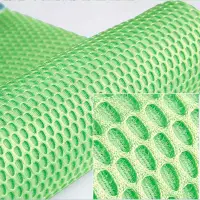 sandwich air mesh fabrics fluorescent green