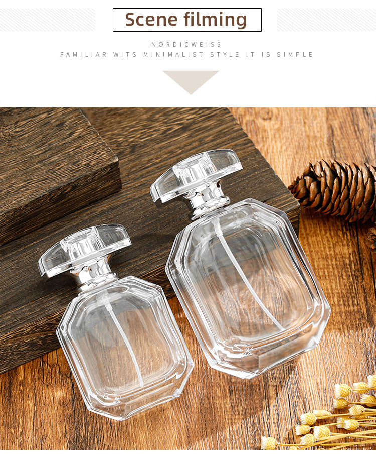 Dahlia 女性用香水 八角形ボトル Jean-Charles Brosseau/Ombre Rose L'Original香水瓶