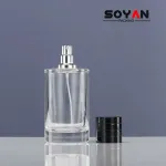Classic cylindrical perfume bottle