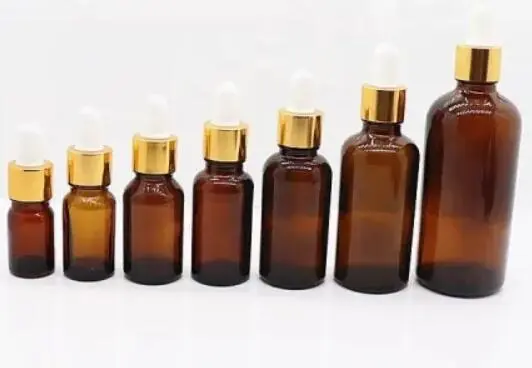 Essential oil bottles