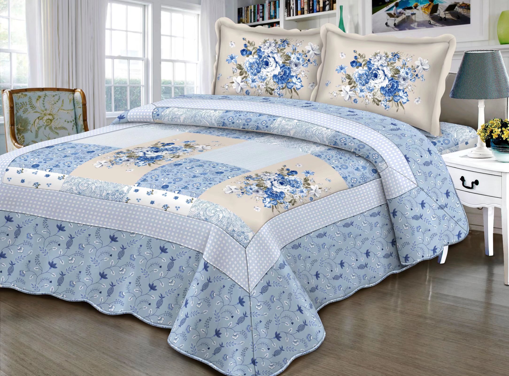 Sherpa Comforter Set