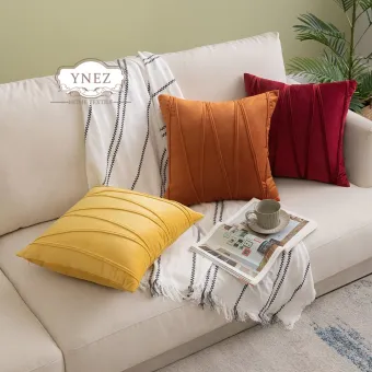 Home Decor Jacquard Velvet Pillow Case Throw Pillow Cover