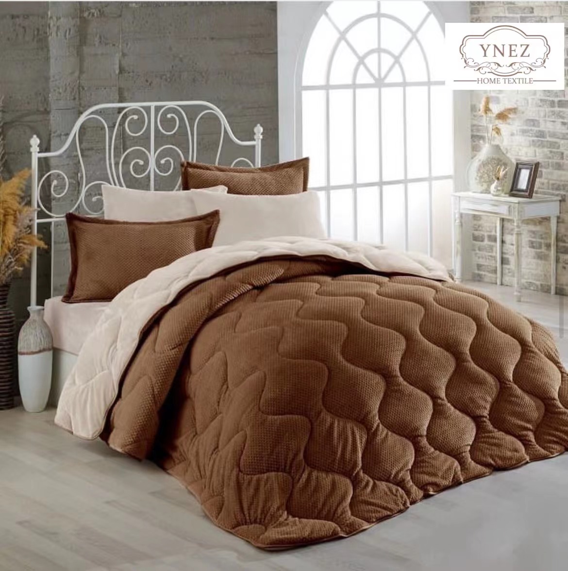 High quality Sherpa comforter set winter wholesale