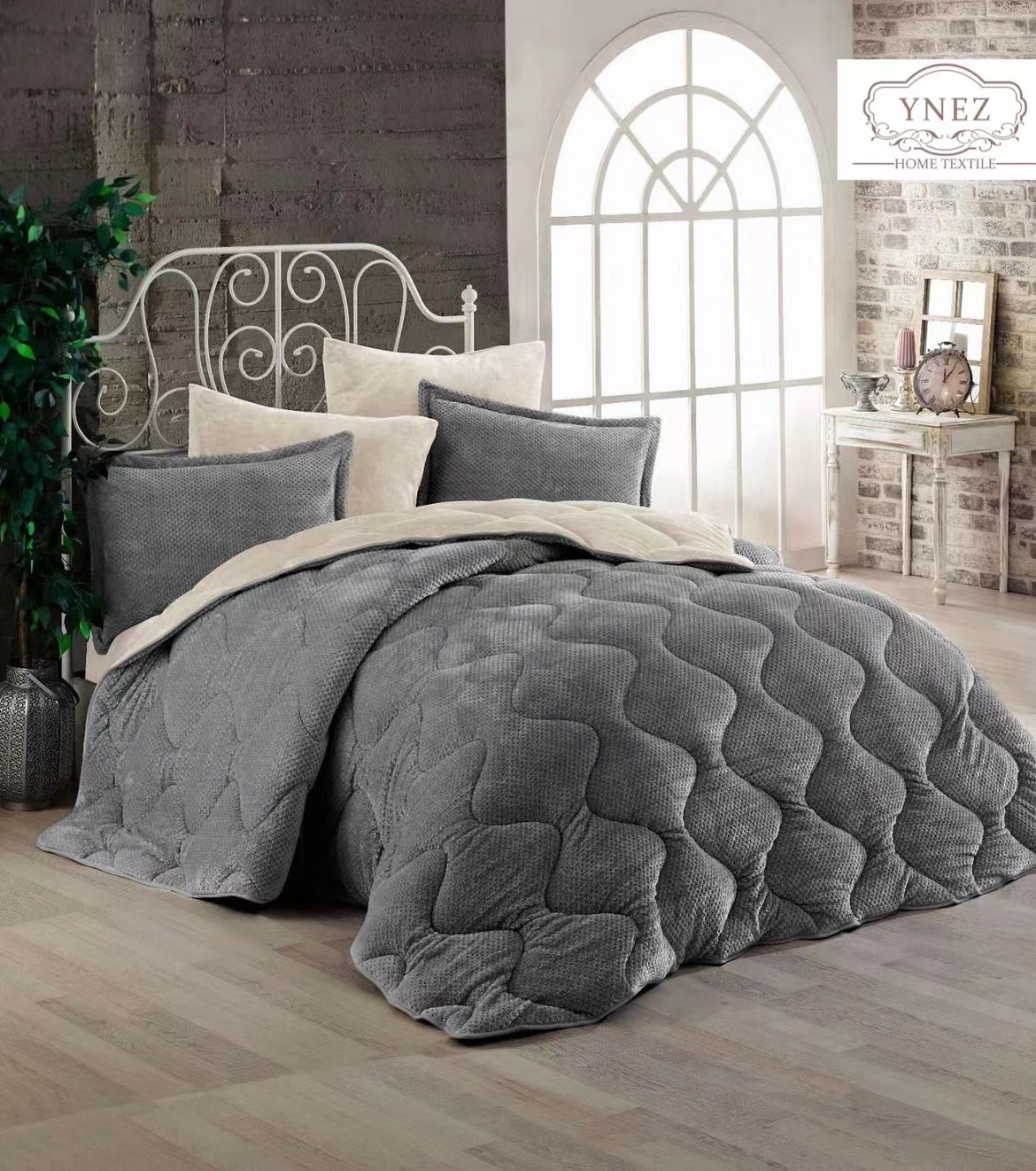 High quality Sherpa comforter set winter wholesale