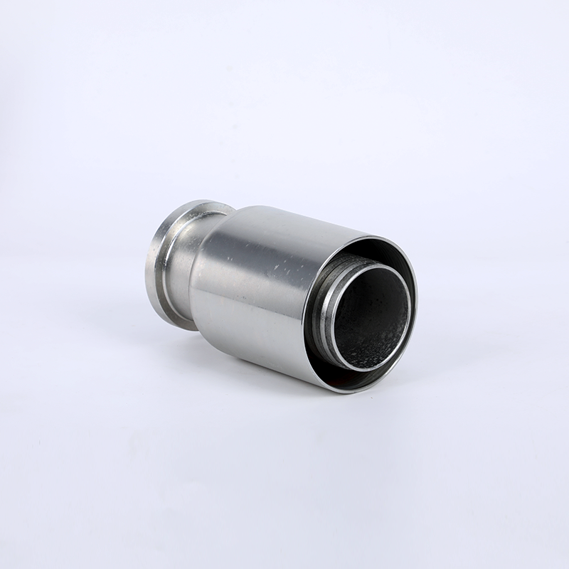 What are the common causes of blockage faults in the end connection of the concrete conveying hose?