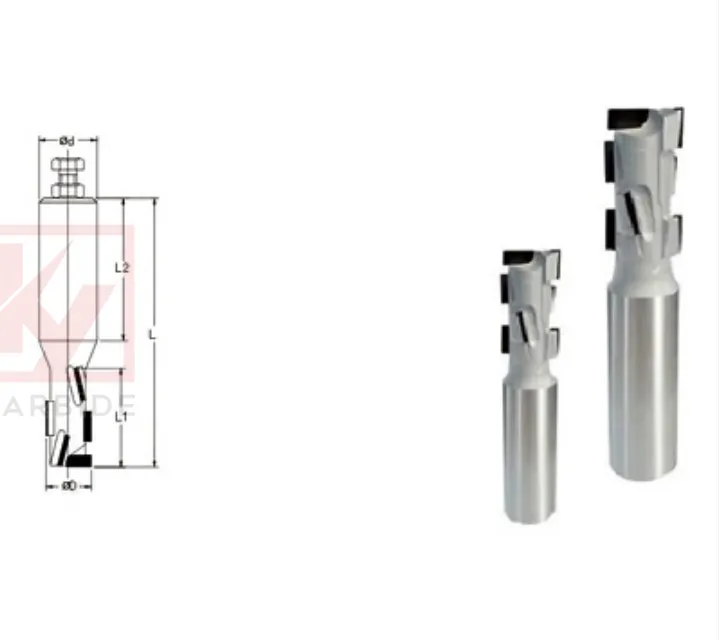 PCD Diamond Spiral Router Bits - Z2+2