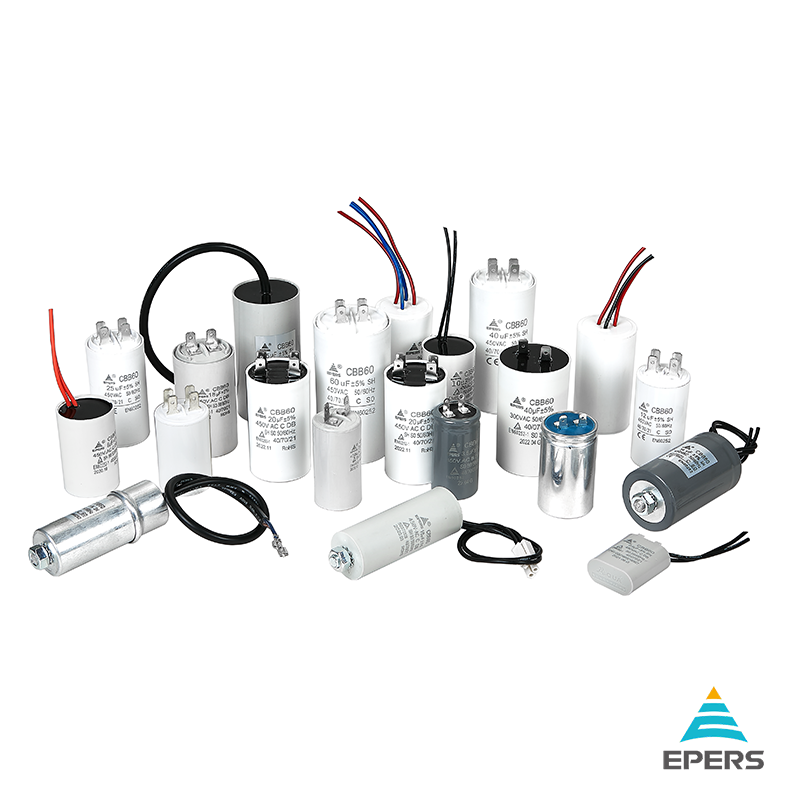 Condensador De Funcionamiento De Motor Cbb60 (ecológico, Doble Enchufe