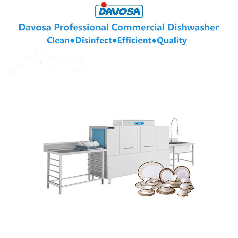 Stainless Steel Automatic Restaurant Dishwasher