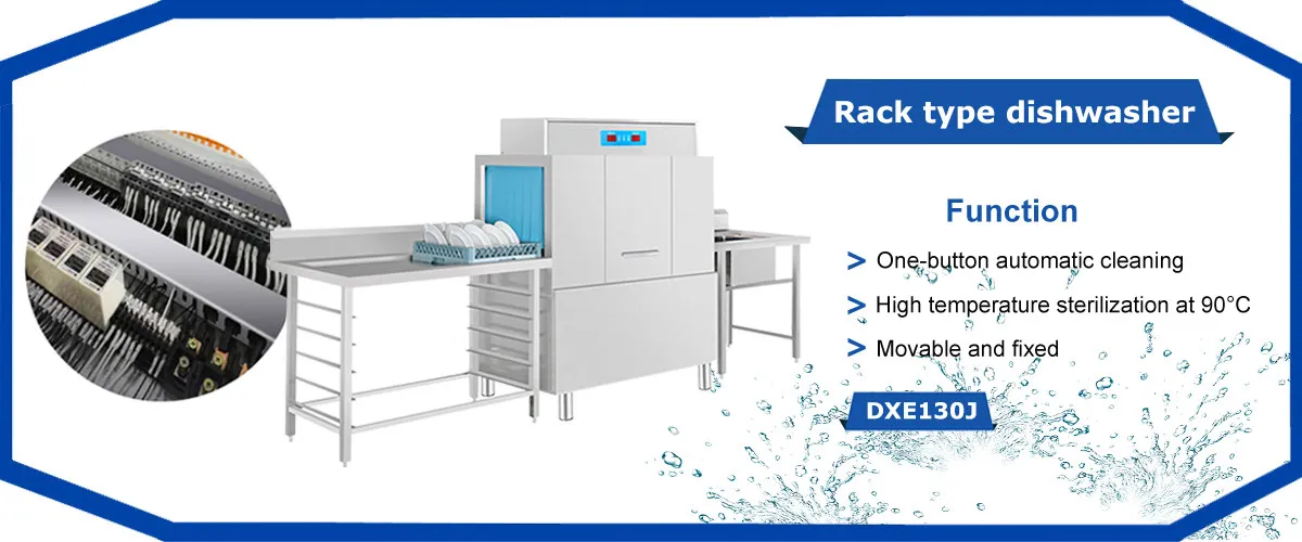 High Efficiency Automatic Dishwasher Machine for Restaurant