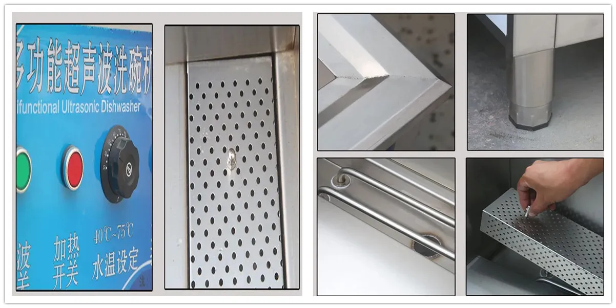 High Quality Commercial Ultrasonic Dishwasher