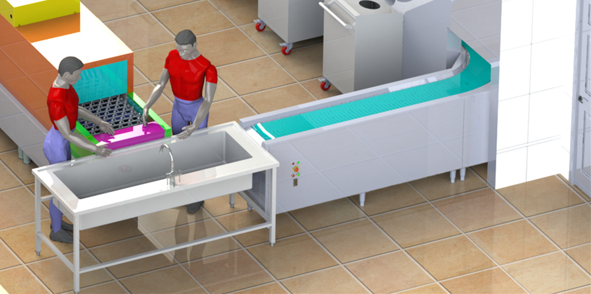 How to Operation the Fully Automatic Large Commercial Dishwasher?