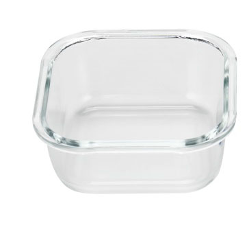 Glass Container with Vent Plastic Lid