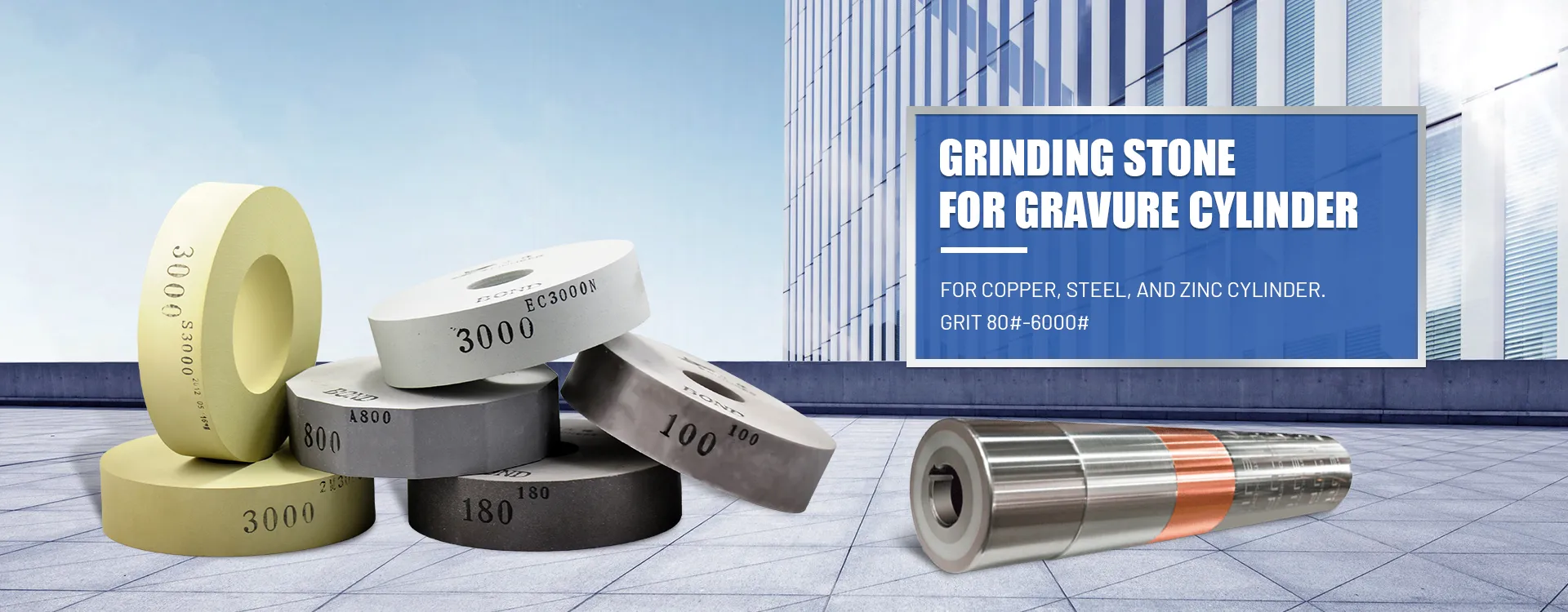 Grinding Stone for Gravure Cylinder