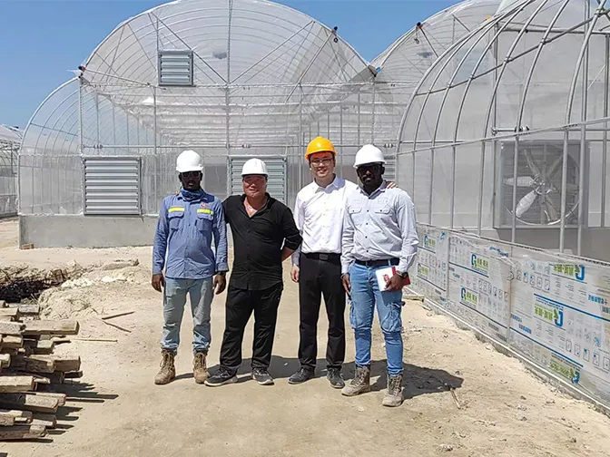 Kunsheng  greenhouse project in Bahrain