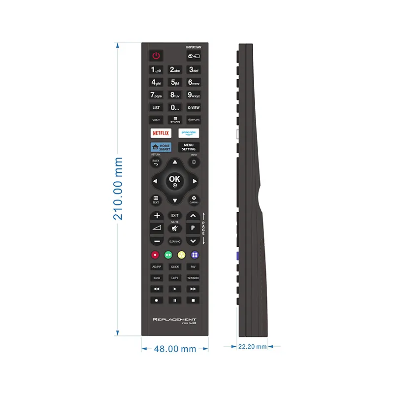 Replacement Remote Control for LG , RC-53A