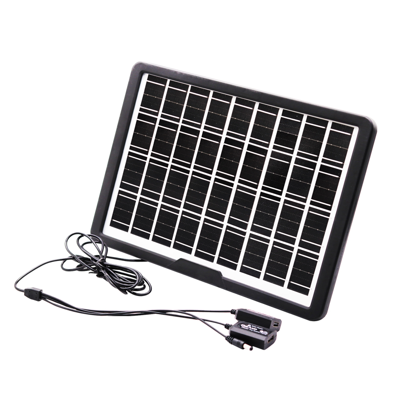 15W Solar Panel, 15 Watt 9V/6V Lightweight Solar Panel