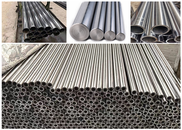 Chrome plated steel tubes  round pipes/tubes