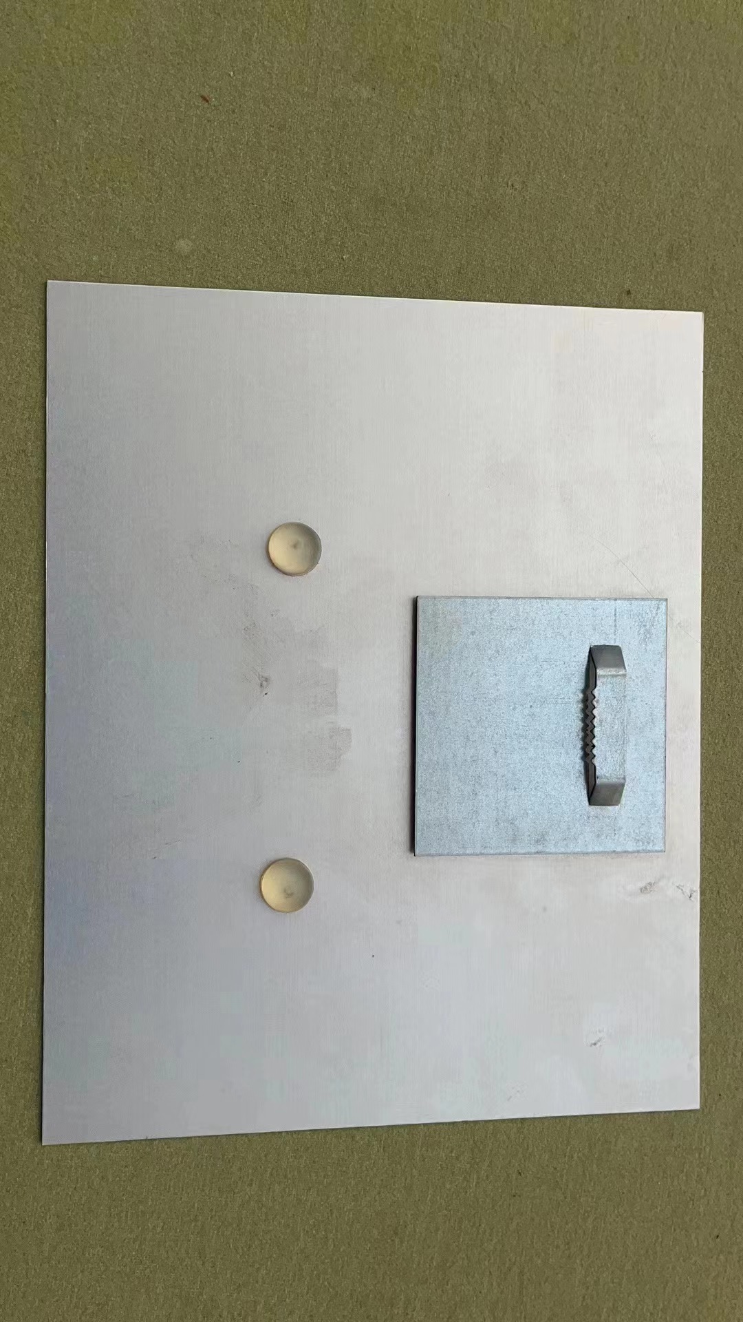 Sublimation aluminum plate hook