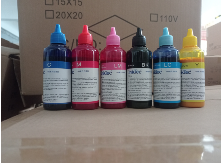 sublimation ink six color per set