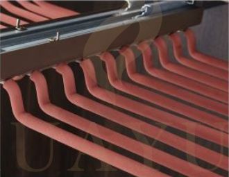 RED Top-mounted trouser rack