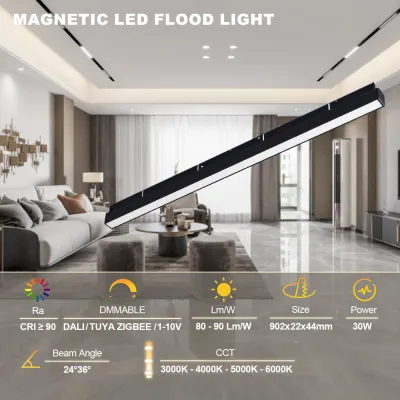30W Magnetic Flood Light