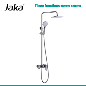 Three functions bath shower column
