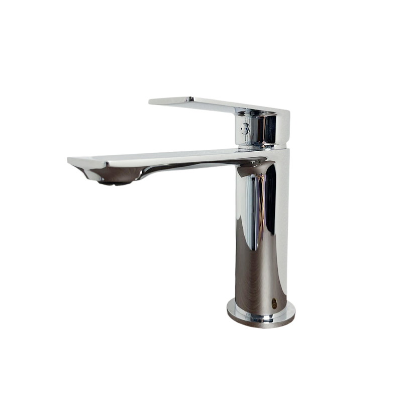Ultra-thin and stylish single-handle bathroom faucet