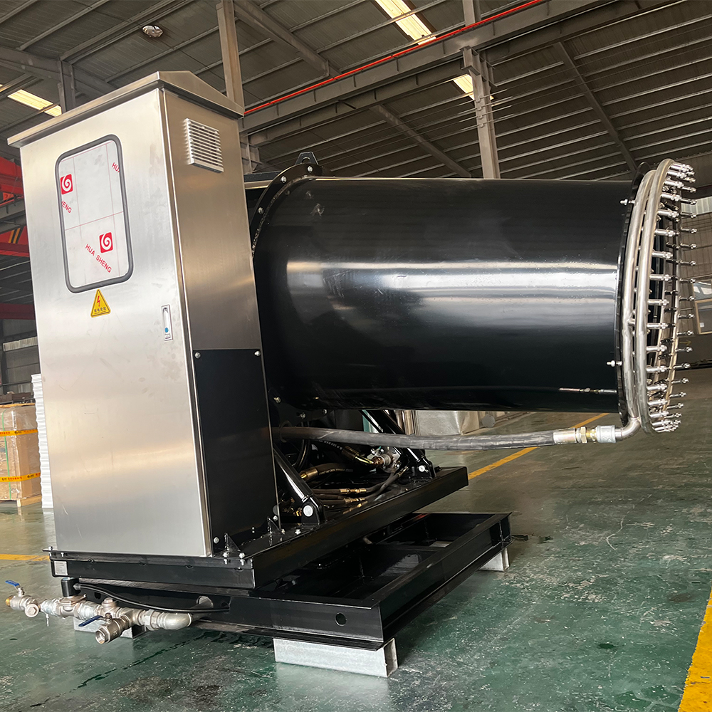 Customers come to the factory to inspect and accept equipment