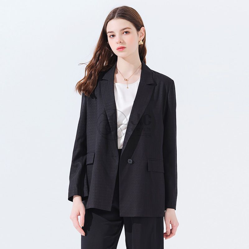 Silk Blazer and Pants Set