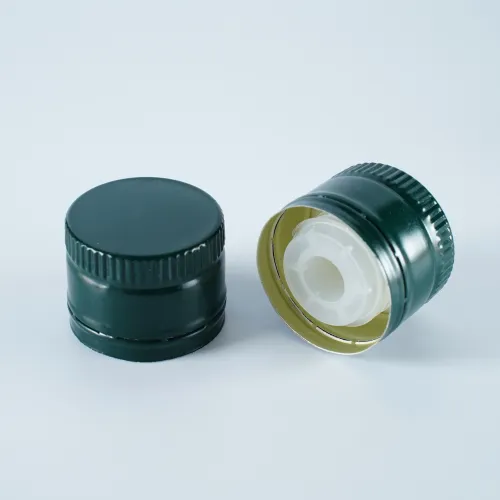 Aluminum-plastic Threaded Closure Lids Screw Cap