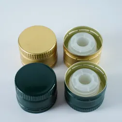 Aluminum-plastic Threaded Closure Lids Screw Cap