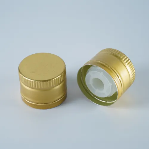 Aluminum-plastic Threaded Closure Lids Screw Cap